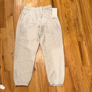 lululemon athletica Light Gray Track Pants